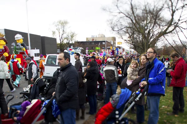 Weergave van op christmas parade — Stockfoto