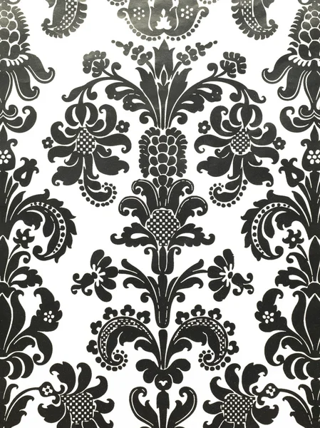 Black and white wallpaper in a close up image — Stock Photo, Image