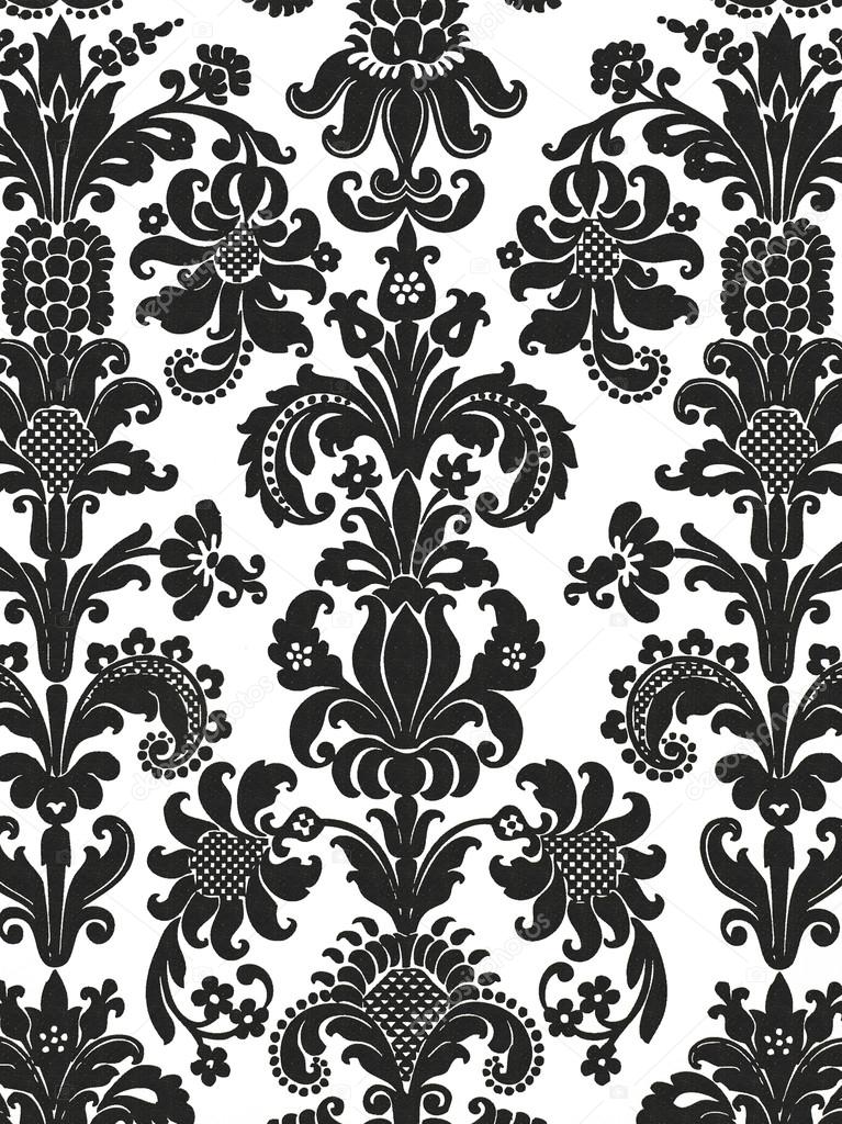 black and white wall paper