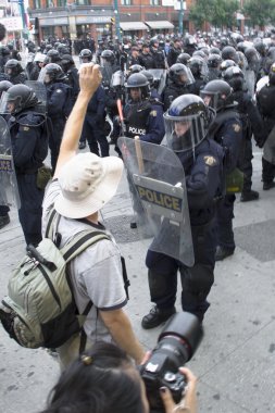 G20 protesto - toronto, Kanada 2010