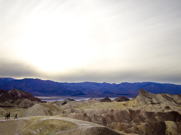 Hornatá krajina v death valley — Stock fotografie