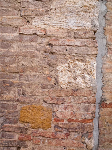 Alte toskanische Steinmauer — Stockfoto