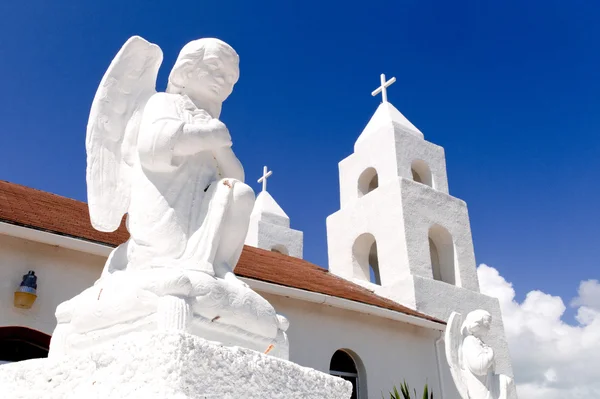 St Paul chiesa anglicana nella città di Clarence — Foto Stock