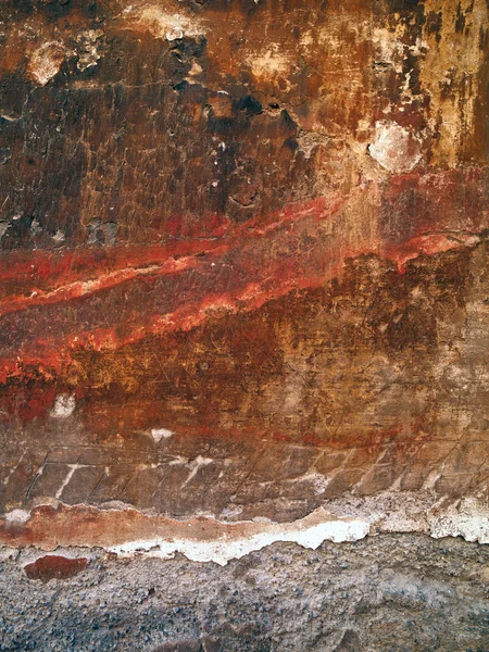 빨간 황토 벽 — 스톡 사진