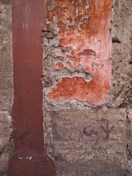 Wall with plaster — Stock Photo, Image