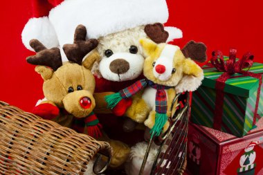peluş aile Noel