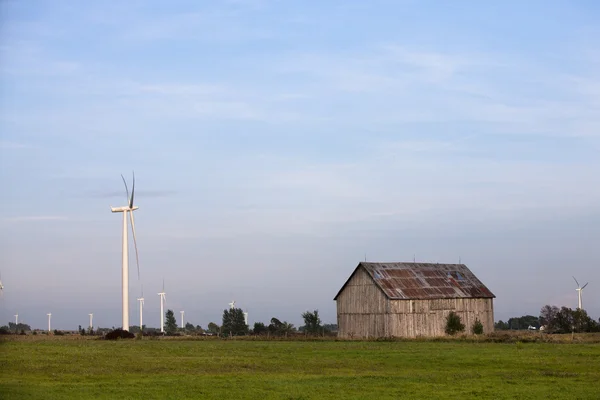 Wind mill farm — Stockfoto