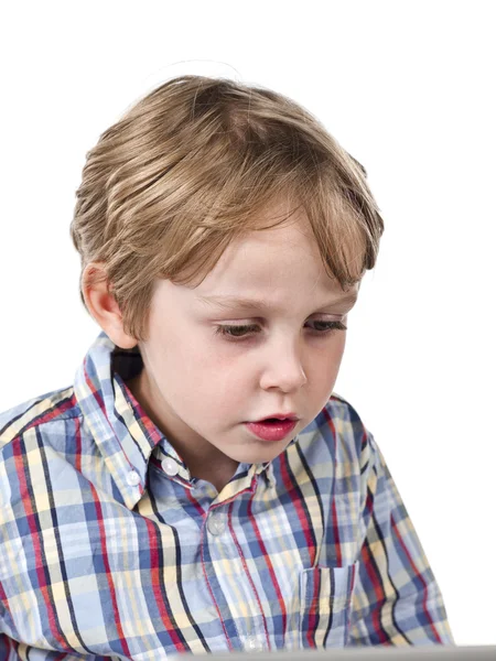 Close up image of a kid — Stock Photo, Image