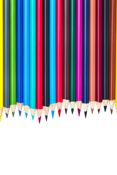 Collection of crayons — Stock Photo, Image