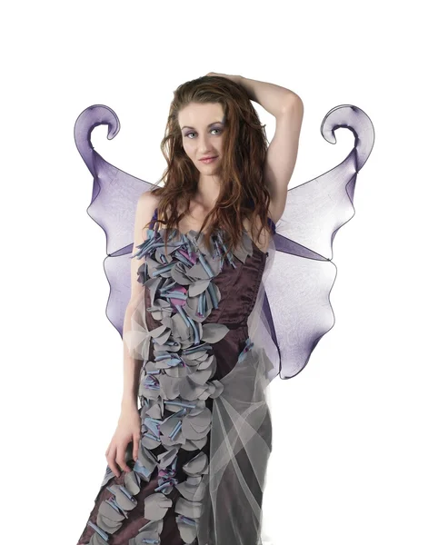 Female wearing a fairy costume — Stock Photo, Image