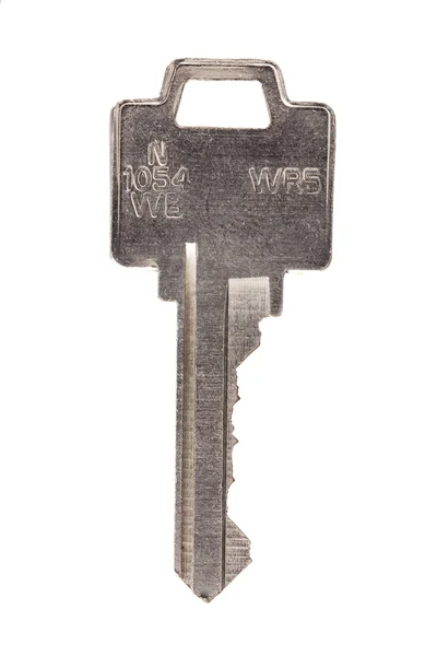 Silver wr5 key — Stock Photo, Image