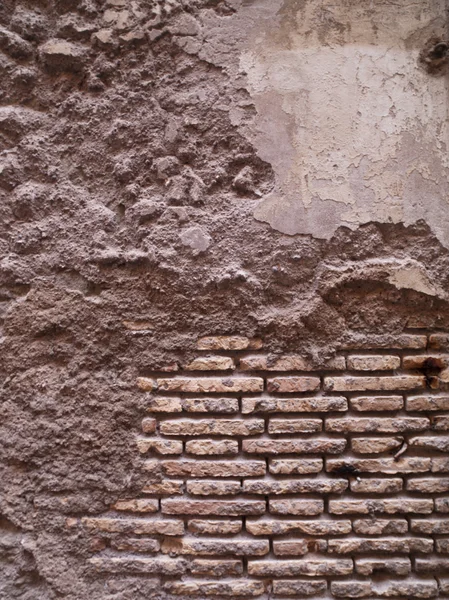 レンガの壁とモルタル — ストック写真