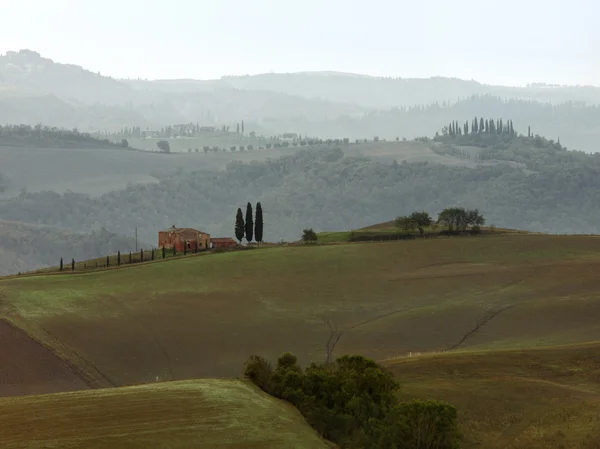 Manhã sobre a Toscana — Fotografia de Stock