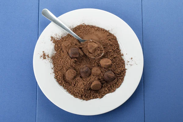 431 chocolate powder — Stock Photo, Image