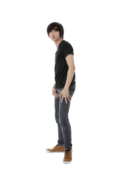 Standing young man — Stock Photo, Image