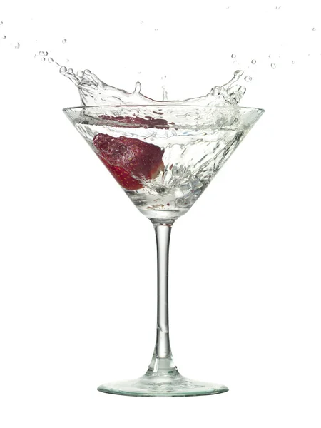 122 cocktail with strawberry — Stock Photo, Image