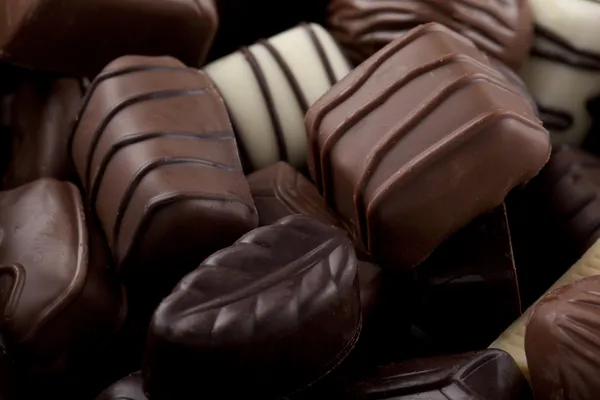 526 çeşitli çikolatalar