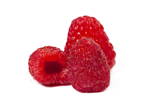 540 three raspberries — Stock Photo, Image