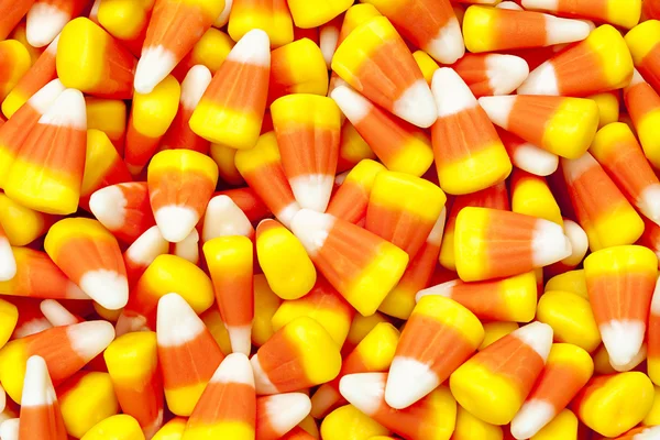Stapel van candy corn — Stockfoto