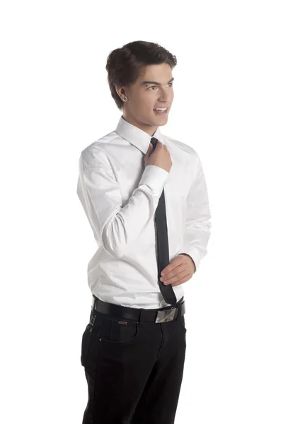 Cute teenage guy — Stock Photo, Image