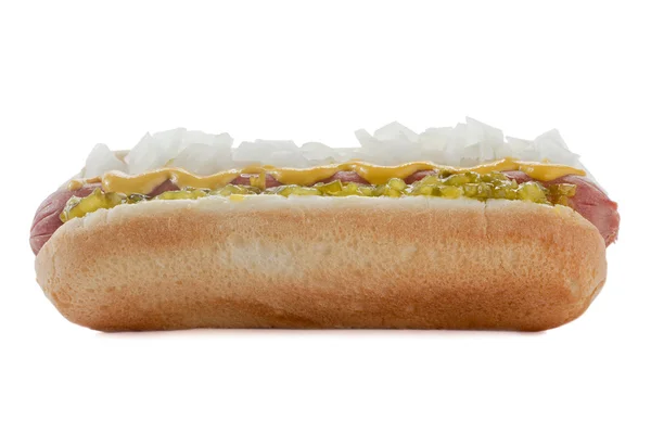 249 panino con hot dog — Foto Stock