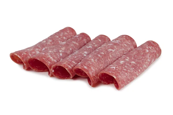 682 rebanadas de salami fresco —  Fotos de Stock