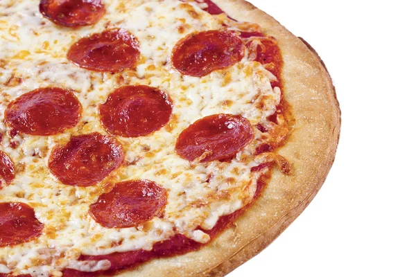 297 cropped image of a pizza — Stock Photo, Image