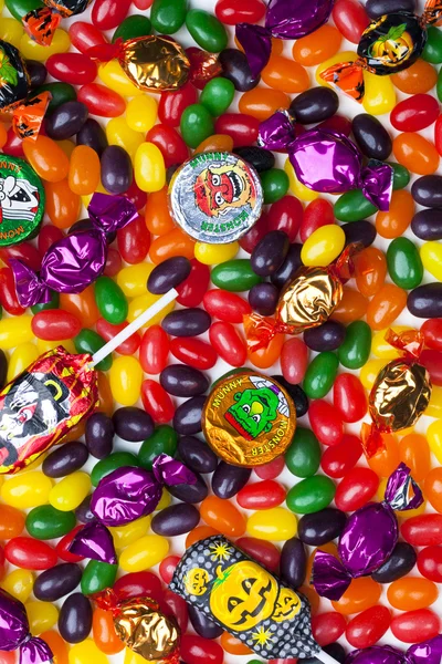 317 gros plan de bonbons d'Halloween — Photo