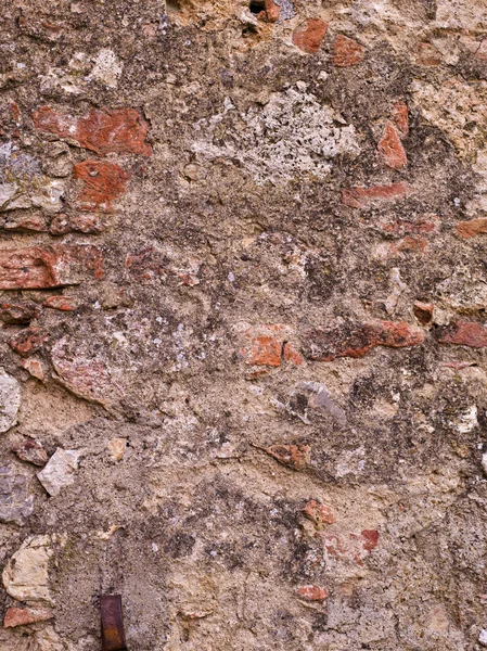 751 vecchio muro in pietra toscana — Foto Stock