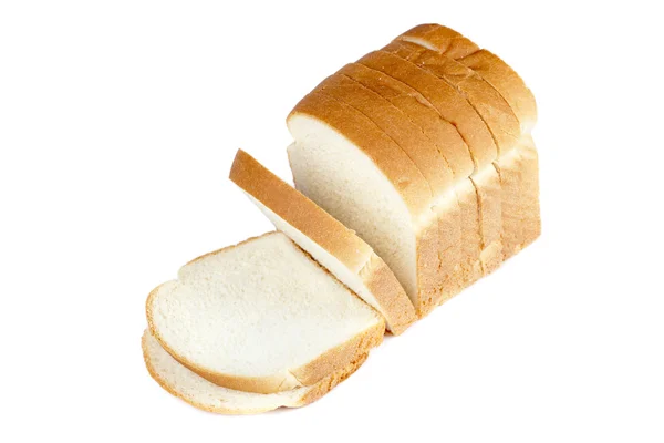 50 szeletelt kenyér kenyér — Stock Fotó