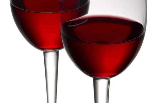 529 imagem cortada de vinho tinto — Fotografia de Stock