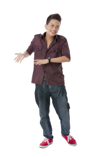 Funky young man — Stock Photo, Image