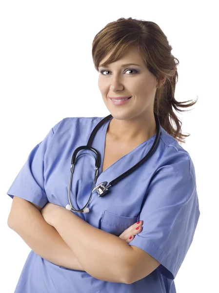 Attractive female nurse — Stock Photo, Image