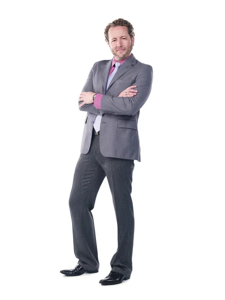 Portrait of a young doctor with arms crossed — Stock Photo, Image