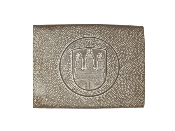 German army belt buckle — Stock Photo, Image