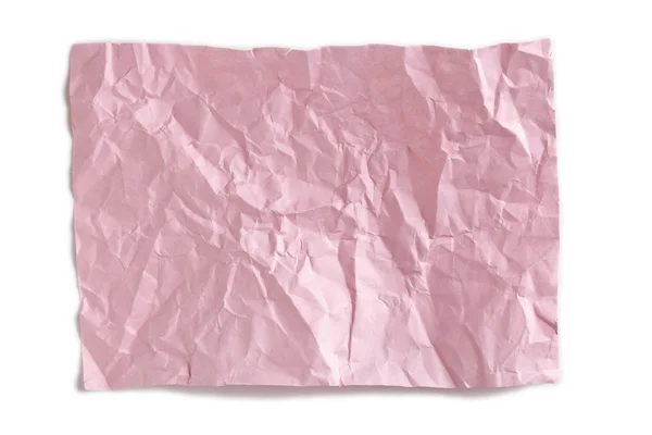 823 roze kreukelzones papier — Stockfoto