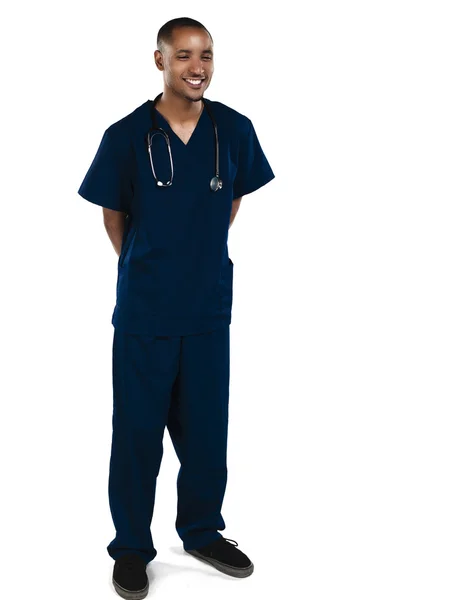 Nurse smiling — Stock Photo, Image