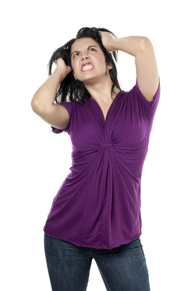 Angry woman — Stock Photo, Image