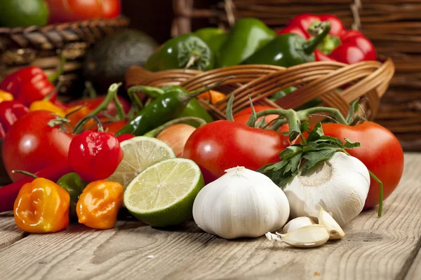 962 mexikanska grönsaker — Stockfoto