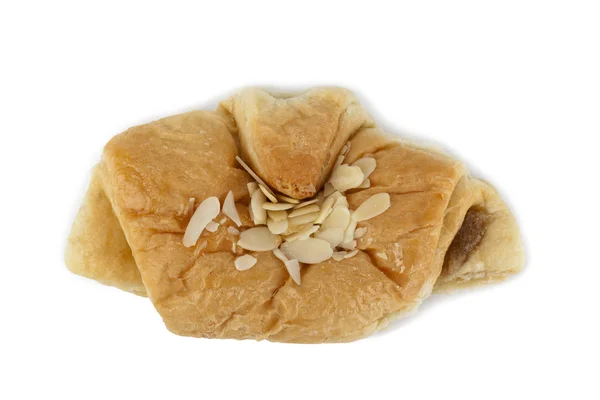 972 amandel croissant brood — Stockfoto