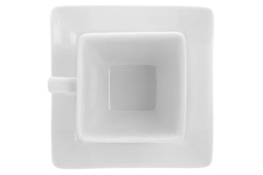 0 white mug and saucer