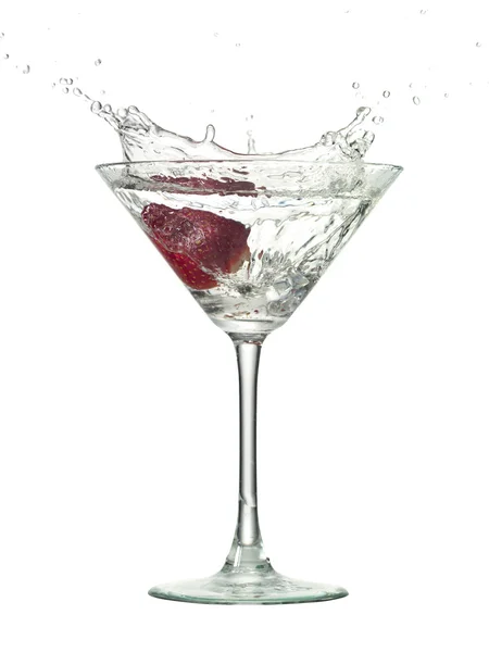 122 Cocktails mit Erdbeere — Stockfoto