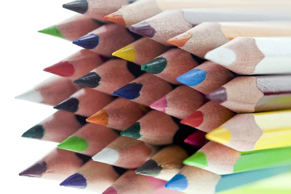 184 coloring pencils — Stock Photo, Image