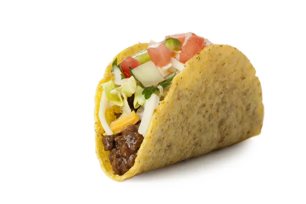 198 köstliche mexikanische Taco — Stockfoto
