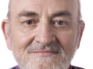 yaşlı adam yüz