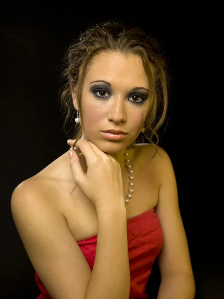 Elegant young woman — Stock Photo, Image