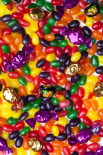 View of jellybean candies — Stock Photo, Image