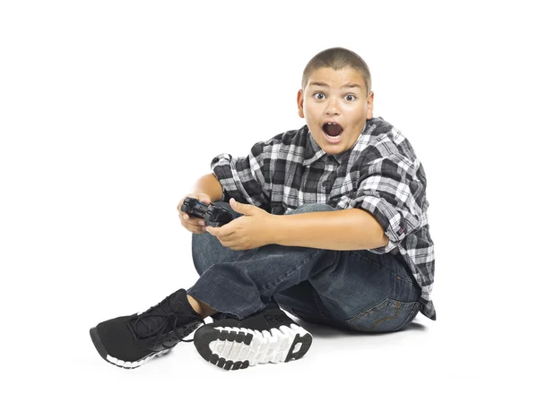 Yelling gamer — Stockfoto