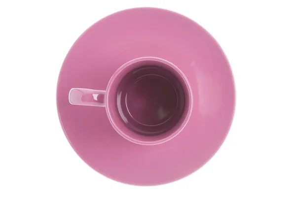 Boş çay fincanı yakın çekim — Stok fotoğraf
