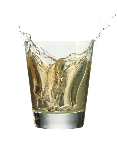 941 glass of cocktail drink with splash — Stock Photo, Image